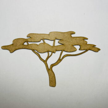 Intra απο ξύλο plywood 3mm-4mm πάχος - Ξύλινο αφρικανικό δέντρο κομμένο ημιτελές Ξύλινο αφρικανικό δέντρο σε σχήμα Δίασταση 30x30 cm Intraeaxys-joed4nd1 - Image 1