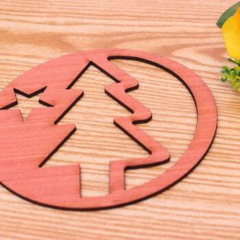 Intra απο ξύλο plywood 3mm-4mm πάχος - Κρεμαστό Δέντρο Διακόσμηση Δίασταση 30x30 cm Intraeaxys-p7ymq557 - Image 8