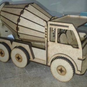 Intra απο ξύλο plywood 3mm-4mm πάχος - Φορτηγό σκυροδέματος Δίασταση 30x30 cm Intraeaxys-eoxlzwgo