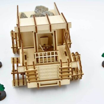 Intra απο ξύλο plywood 3mm-4mm πάχος - Φορτηγό εξόρυξης Δίασταση 30x30 cm Intraeaxys-p7ymqy57 - Image 3