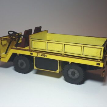 Intra απο ξύλο plywood 3mm-4mm πάχος - Τρισδιάστατο παζλ Cardboard Truck Δίασταση 30x30 cm Intraeaxys-91jd6x81 - Image 5