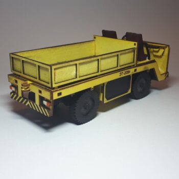 Intra απο ξύλο plywood 3mm-4mm πάχος - Τρισδιάστατο παζλ Cardboard Truck Δίασταση 30x30 cm Intraeaxys-91jd6x81 - Image 6