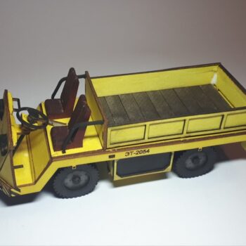 Intra απο ξύλο plywood 3mm-4mm πάχος - Τρισδιάστατο παζλ Cardboard Truck Δίασταση 30x30 cm Intraeaxys-91jd6x81 - Image 9