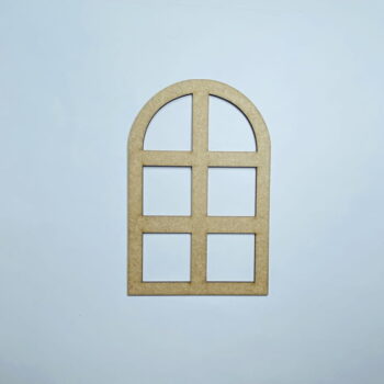 Intra απο ξύλο plywood 3mm-4mm πάχος - Ξύλινο κούφωμα παραθύρου για χειροτεχνίες Δίασταση 30x30 cm Intraeaxys-075yex8o - Image 1