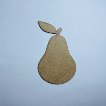 Intra απο ξύλο plywood 3mm-4mm πάχος - Ημιτελής χειροτεχνία σε σχήμα ξύλου αχλαδιού Δίασταση 30x30 cm Intraeaxys-eoxlrmvo - Image 1