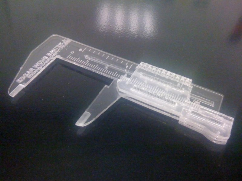 Intra απο ξύλο plywood 3mm-4mm πάχος - Επαγγελματική κάρτα Calliper Δίασταση 30x30 cm Intraeaxys-0788ddm7