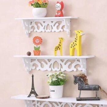 Intra απο ξύλο plywood 3mm-4mm πάχος - Πρότυπο ραφιών τοίχου διακόσμησης Δίασταση 30x30 cm Intraeaxys-e1gk0l8o - Image 1