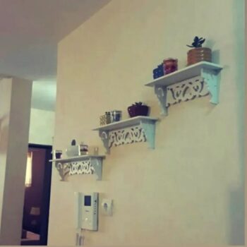 Intra απο ξύλο plywood 3mm-4mm πάχος - Πρότυπο ραφιών τοίχου διακόσμησης Δίασταση 30x30 cm Intraeaxys-e1gk0l8o - Image 3