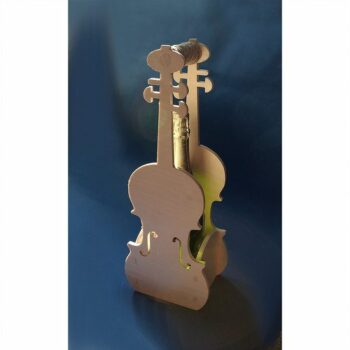 Intra απο ξύλο plywood 3mm-4mm πάχος - Κουτί για βιολί σαμπάνιας Δίασταση 30x30 cm Intraeaxys-m1dk4eok - Image 1