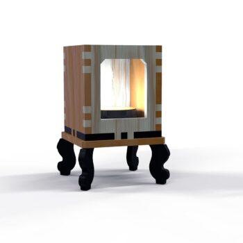 Intra απο ξύλο plywood 3mm-4mm πάχος - Λαμπτήρας κεριού 4mm Δίασταση 30x30 cm Intraeaxys-e1gkrgvo - Image 1