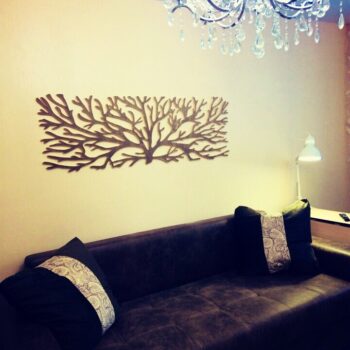 Intra απο ξύλο plywood 3mm-4mm πάχος - Τέχνη τοίχου από ξύλο δέντρου Δίασταση 30x30 cm Intraeaxys-075yv48o - Image 1