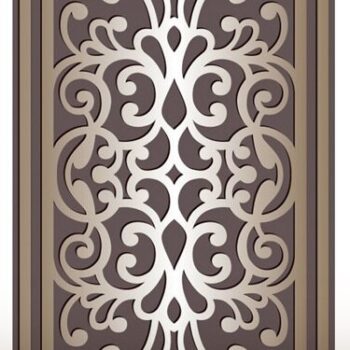 Intra απο ξύλο plywood 3mm-4mm πάχος - Διακοσμητικό σχέδιο πάνελ Δίασταση 30x30 cm Intraeaxys-91jdev81 - Image 1