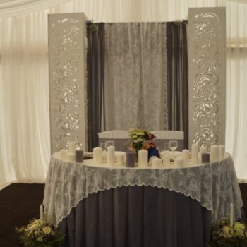 Intra απο ξύλο plywood 3mm-4mm πάχος - Στήλες Γάμου Δίασταση 30x30 cm Intraeaxys-d1l5mxp7 - Image 1