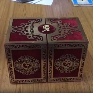 Intra απο ξύλο plywood 3mm-4mm πάχος - Κουτί για προσκλητήρια γάμου πολυτελείας Δίασταση 30x30 cm Intraeaxys-eo0qll31