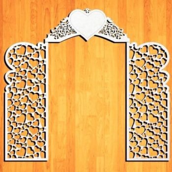 Intra απο ξύλο plywood 3mm-4mm πάχος - Διακόσμηση Οθόνη Γάμου Δίασταση 30x30 cm Intraeaxys-ro6y93q7 - Image 1