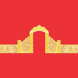 Intra απο ξύλο plywood 3mm-4mm πάχος - Rap Cuoi Dep Δίασταση 30x30 cm Intraeaxys-voqg8512