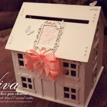 Intra απο ξύλο plywood 3mm-4mm πάχος - ting Κουτί για κάρτες γάμου Δίασταση 30x30 cm Intraeaxys-6o3y4xr7 - Image 1