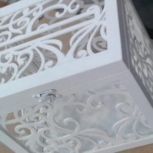 Intra απο ξύλο plywood 3mm-4mm πάχος - Yaschik Svadebny Dlya Deneg Δίασταση 30x30 cm Intraeaxys-ro6yqv67