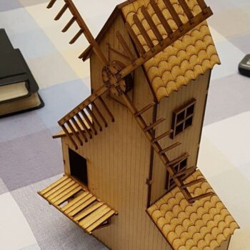 Intra απο ξύλο plywood 3mm-4mm πάχος - Παλιός Μύλος Δίασταση 30x30 cm Intraeaxys-pok3nkd7 - Image 1