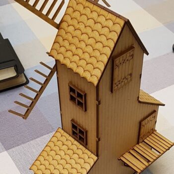 Intra απο ξύλο plywood 3mm-4mm πάχος - Παλιός Μύλος Δίασταση 30x30 cm Intraeaxys-pok3nkd7 - Image 3