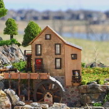 Intra απο ξύλο plywood 3mm-4mm πάχος - Νερόμυλος Δίασταση 30x30 cm Intraeaxys-eo4q36w7 - Image 5