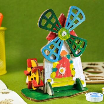 Intra απο ξύλο plywood 3mm-4mm πάχος - Ξύλινος μηχανικός μύλος Farm Mill 3D μοντέλο Δίασταση 30x30 cm Intraeaxys-d1lvk9po - Image 8