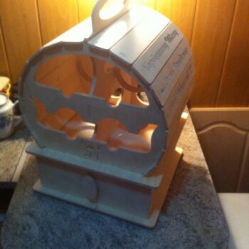 Intra απο ξύλο plywood 3mm-4mm πάχος - Mini Bar Rack Δίασταση 30x30 cm Intraeaxys-zo9y5yy7 - Image 1