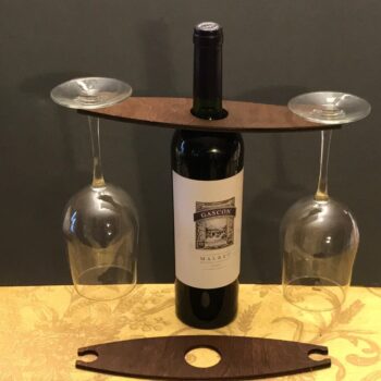 Intra απο ξύλο plywood 3mm-4mm πάχος - Μπάτλερ κρασιού Δίασταση 30x30 cm Intraeaxys-r7vmjp67 - Image 1