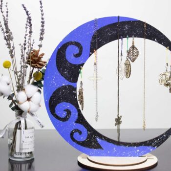 Intra απο ξύλο plywood 3mm-4mm πάχος - Συλλογή σκουλαρίκια Δίασταση 3x3 cm Intraeaxys-ro6yl5n7 - Image 1