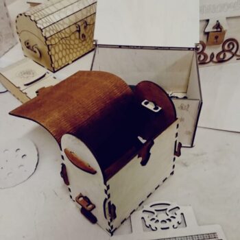 Intra απο ξύλο plywood 3mm-4mm πάχος - Κομψή ξύλινη τσάντα Δίασταση 30x30 cm Intraeaxys-e1gkq4do - Image 3