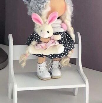 Intra απο ξύλο plywood 3mm-4mm πάχος - Καρέκλα κούκλας Μινιατούρα κουκλόσπιτο Πάγκος για παιδιά Δώρο Δίασταση 30x30 cm Intraeaxys-yon0y3g7 - Image 1