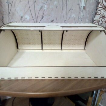 Intra απο ξύλο plywood 3mm-4mm πάχος - Αρχείο DWG καλάθι ψωμιού Δίασταση 30x30 cm Intraeaxys-r1z2k6m1 - Image 4