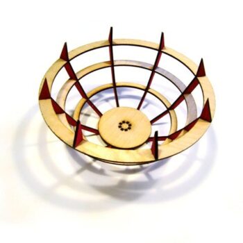 Intra απο ξύλο plywood 3mm-4mm πάχος - Φρουτόπολ 2mm Κόντρα πλακέ Δίασταση 30x30 cm Intraeaxys-ro6y8g37 - Image 1