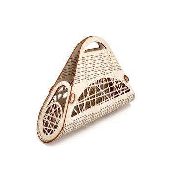 Intra απο ξύλο plywood 3mm-4mm πάχος - Τσάντα τσάντα τσάντα τσάντα Δίασταση 30x30 cm Intraeaxys-eo0qm2w1 - Image 1