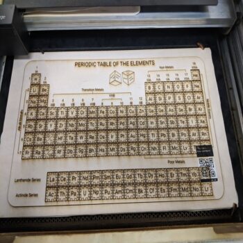 Intra απο ξύλο plywood 3mm-4mm πάχος - Περιοδικός Πίνακας Δίασταση 30x30 cm Intraeaxys-r7vmx327 - Image 7