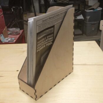 Intra απο ξύλο plywood 3mm-4mm πάχος - Πλαίσιο Organizer Holder File Magazine Δίασταση 30x30 cm Intraeaxys-67wljmm1 - Image 3