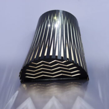 Intra απο ξύλο plywood 3mm-4mm πάχος - Ξύλινο Φωτιστικό τοίχου Ξύλινο Φωτιστικό Απλίκας Δίασταση 30x30 cm Intraeaxys-m1d60gy7 - Image 9