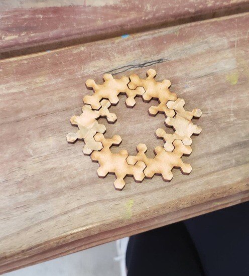 Intra απο ξύλο plywood 3mm-4mm πάχος - Αρχείο PDF Polyhex Tiles Δίασταση 25x30 cm Intraeaxys-91jd9rg1