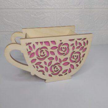 Intra απο ξύλο plywood 3mm-4mm πάχος - Ξύλινη γλάστρα τσαγιού Planter Δίασταση 30x30 cm Intraeaxys-joedpm61 - Image 1