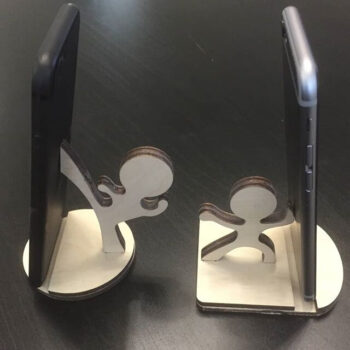 Intra απο ξύλο plywood 3mm-4mm πάχος - Τηλεφωνική βάση καράτε Δίασταση 30x30 cm Intraeaxys-voq262jo - Image 1