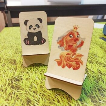 Intra απο ξύλο plywood 3mm-4mm πάχος - Ξύλινη βάση τηλεφώνου Δίασταση 30x30 cm Intraeaxys-e1gkgyvo - Image 1