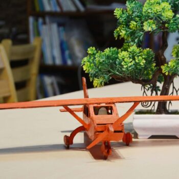 Intra απο ξύλο plywood 3mm-4mm πάχος - Ξύλινα αεροσκάφη Δίασταση 30x30 cm Intraeaxys-r1z2l5p1 - Image 1