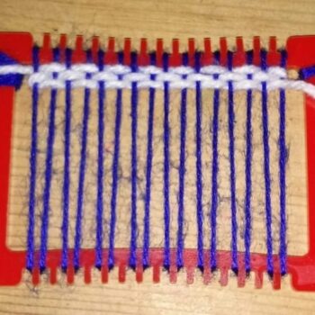 Intra απο ξύλο plywood 3mm-4mm πάχος - Micro Weaving Loom Δίασταση 30x30 cm Intraeaxys-yonemy2o - Image 3