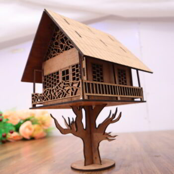 Intra απο ξύλο plywood 3mm-4mm πάχος - Δεντρόσπιτο 3mm Δίασταση 30x30 cm Intraeaxys-joedm9n1 - Image 9