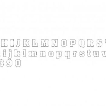 Intra απο ξύλο plywood 3mm-4mm πάχος - γράμματα Δίασταση 30x30 cm Intraeaxys-d1lg4gom - Image 1