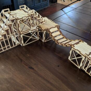 Intra απο ξύλο plywood 3mm-4mm πάχος - Mini Terrain Modular Platforms Δίασταση 25x30 cm Intraeaxys-r1z2nnp1 - Image 1