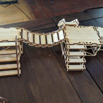 Intra απο ξύλο plywood 3mm-4mm πάχος - Mini Terrain Modular Platforms Δίασταση 25x30 cm Intraeaxys-r1z2nnp1 - Image 3