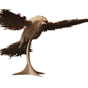 Intra απο ξύλο plywood 3mm-4mm πάχος - Phoenix 3D Puzzle 3mm Δίασταση 30x30 cm Intraeaxys-eoxl5g4o - Image 1