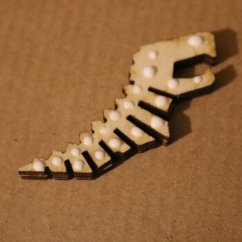 Intra απο ξύλο plywood 3mm-4mm πάχος - Μικροσκοπικό T-Rex Δίασταση 30x30 cm Intraeaxys-51rr5pm1 - Image 7