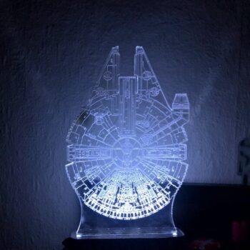 Intra απο ξύλο plywood 3mm-4mm πάχος - Star Wars 3D Illusion Lamp Δίασταση 30x30 cm Intraeaxys-e1gkr4vo - Image 1